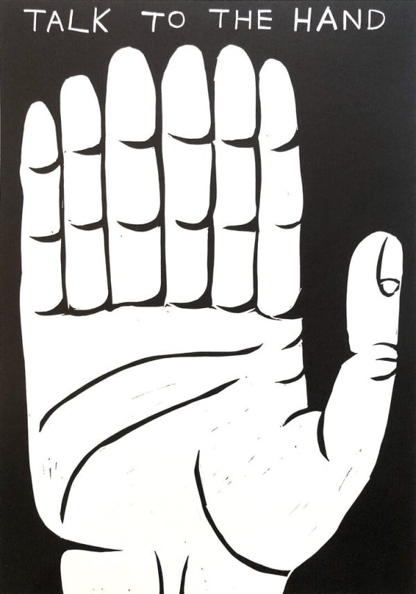 David Shrigley, Talk To The Hand, 2021