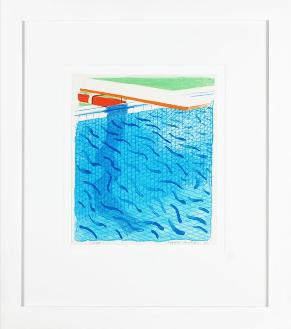 David Hockney, Paper Pools, 1980