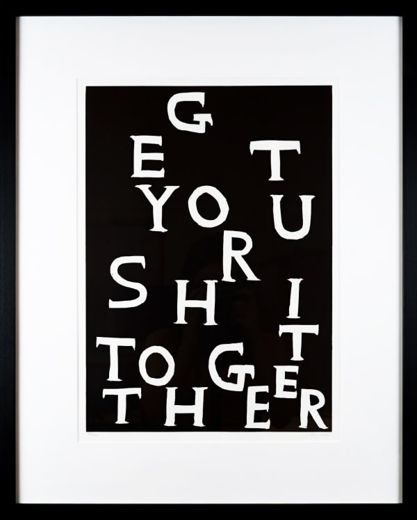 David Shrigley, Get Your Shit Together, 2021