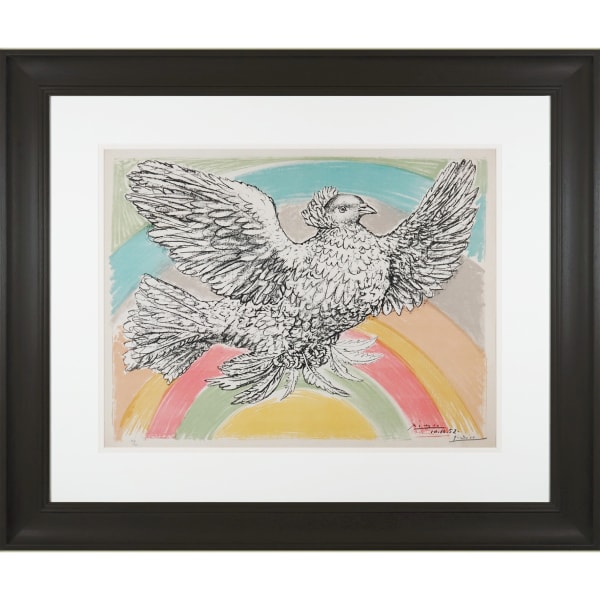 Pablo Picasso | Colombe Volant (à l'Arc-en-ciel), 1952