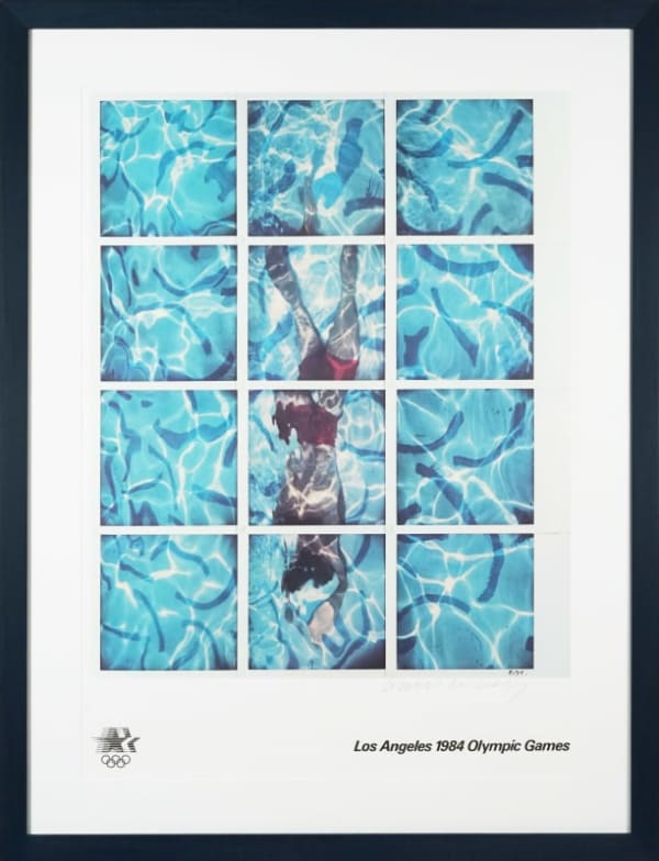 David Hockney, Los Angeles 1984 Olympic Games, 1982