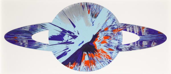 Damien Hirst, Beautiful Nightcall of the Twilight Zone Spin Painting for Yet Unborn, 2012