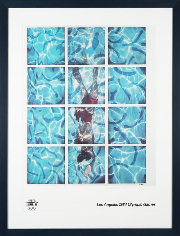 David Hockney, Los Angeles 1984 Olympic Games, 1982
