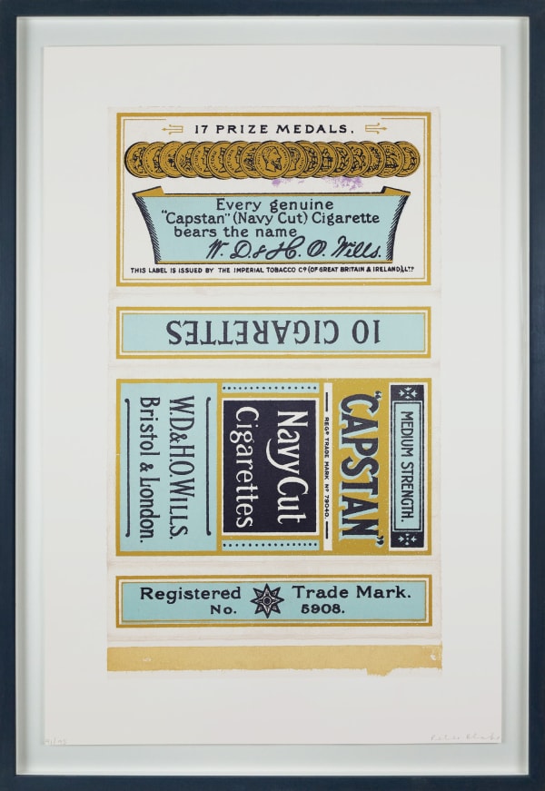 Peter Blake, Fag Packets (Capstan), 2006