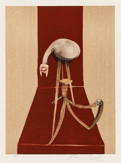 Francis Bacon, Second Version, Triptych 1944: Plate 2, 1989