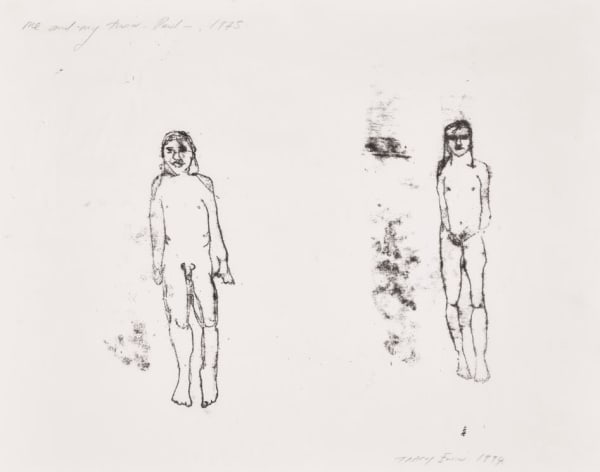 Tracey Emin, Me and My Twin - Paul - 1975, 1994