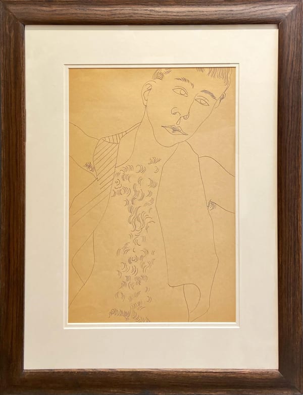 Andy Warhol, Male Torso, c.1955