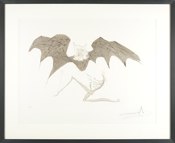 Salvador Dali, L'ange de la Mélancolie, 1972