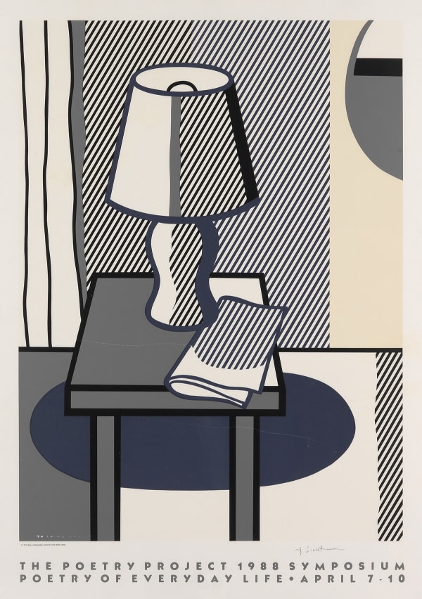 Roy Lichtenstein, The Poetry Project Symposium Poster, 1988