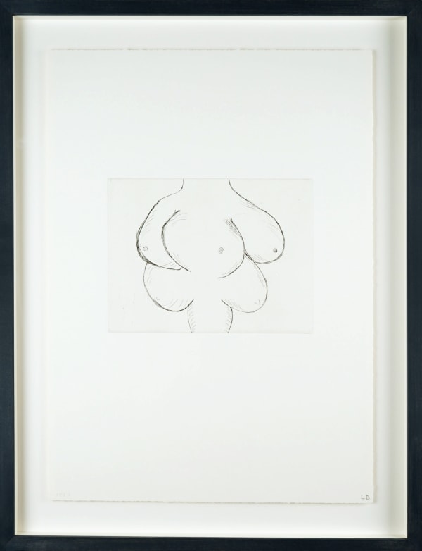 Louise Bourgeois, Untitled from Anatomy Portfolio, 1990