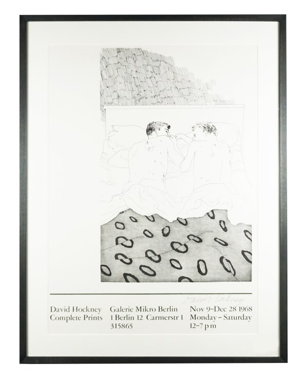 David Hockney Two Boys Aged 23 or 24, 1968