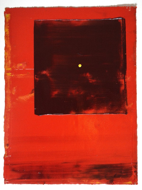 Tantric 1, 38 x 29Cm, Oil On Paper