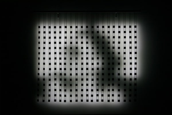 Jim Campbell, Home Movies, 300-3, 2006, 51 x 60 x 2 inches