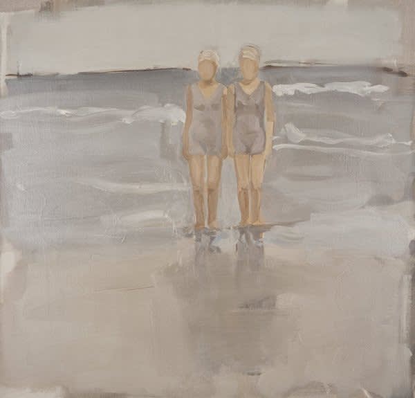 Gideon Rubin, "Untitled," 2011, oil on linen, 42 1/8 x 40 1/8 in