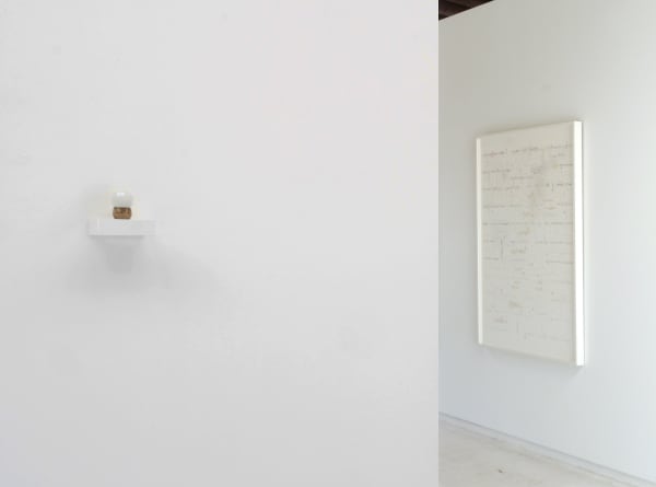 Marco Maggi, "SUPRA muro," 2018, installation view