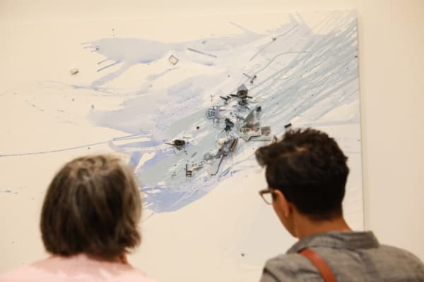 Liliana Porter, "Untitled (with fallen things)," 2013, installation view
