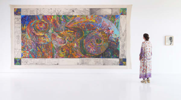 William T. Wiley: Monumental, installation view