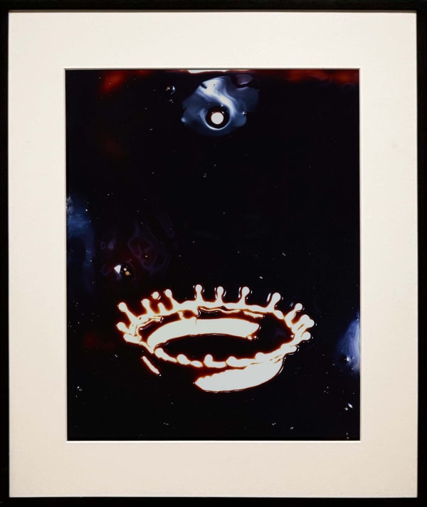 Vik Muniz (Brazilian, b. 1961) Milk Drop, 1997 Cibachrome print 25 1/2 x 20 1/4 inches Framed dimensions: 35 1/4 x 25 1/2 inches Edition of 10 Signed, titled and editioned, in ink, on verso