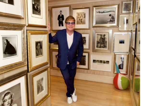 SIR ELTON JOHN'S A TIME FOR REFLECTION AND SELECTIONS FROM JOE BAIO'S COLLECTION