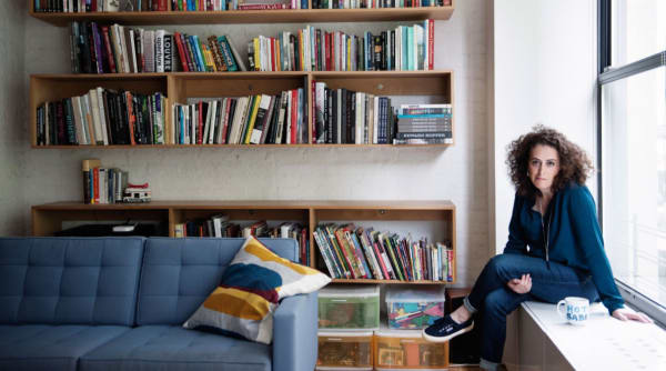 Portrait of Gail Albert Halaban in her home