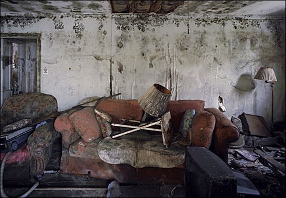 Robert Polidori photograph of New Orleans after hurricane Katrina