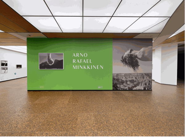 Arno Minkkinen at the Kunstfoyer Versicherungskammer, Munich