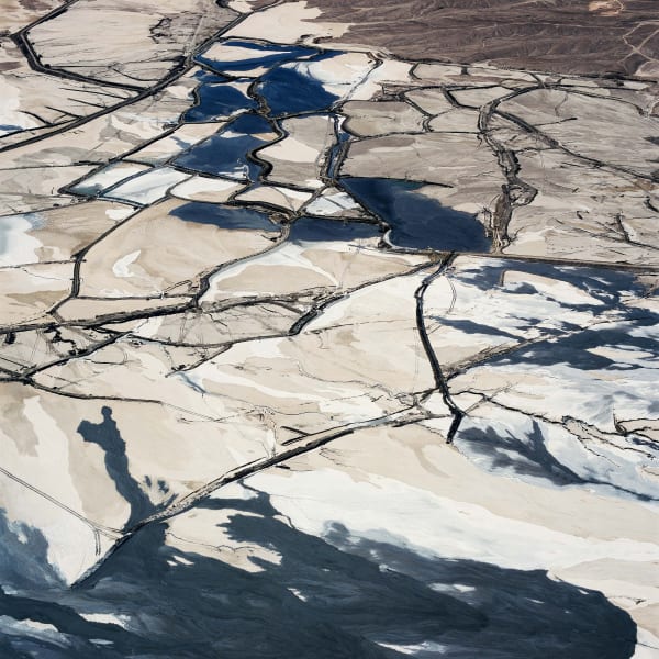 aerial view of Minera Centinela Copper Mine, Antofagasta Region, Atacama, Chile by David Maisel