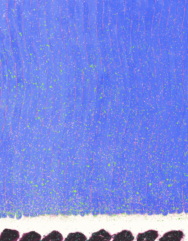 Hsiao Chin 蕭勤, La meditazione sul passaggio di grande soglia-4 度大限之冥想-4, 1997