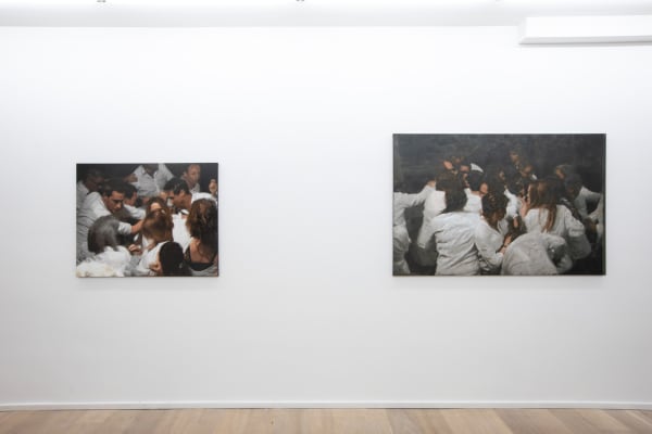 Solo show Dirk Eelen - Into the gathering at Husk Gallery