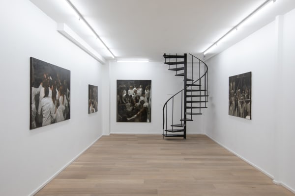 Solo show Dirk Eelen - Into the gathering at Husk Gallery