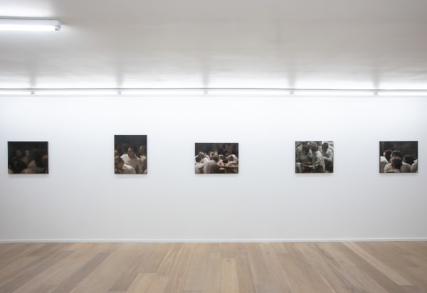 Solo show Dirk Eelen - Into the gathering at Husk Gallery