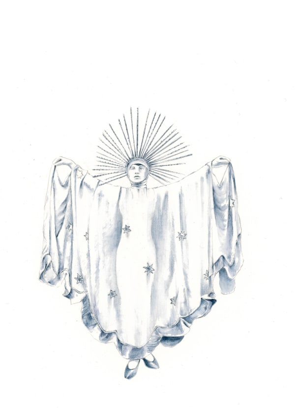 La lune de la longue nuit, série bleue #8 by Céline Marin, 2024