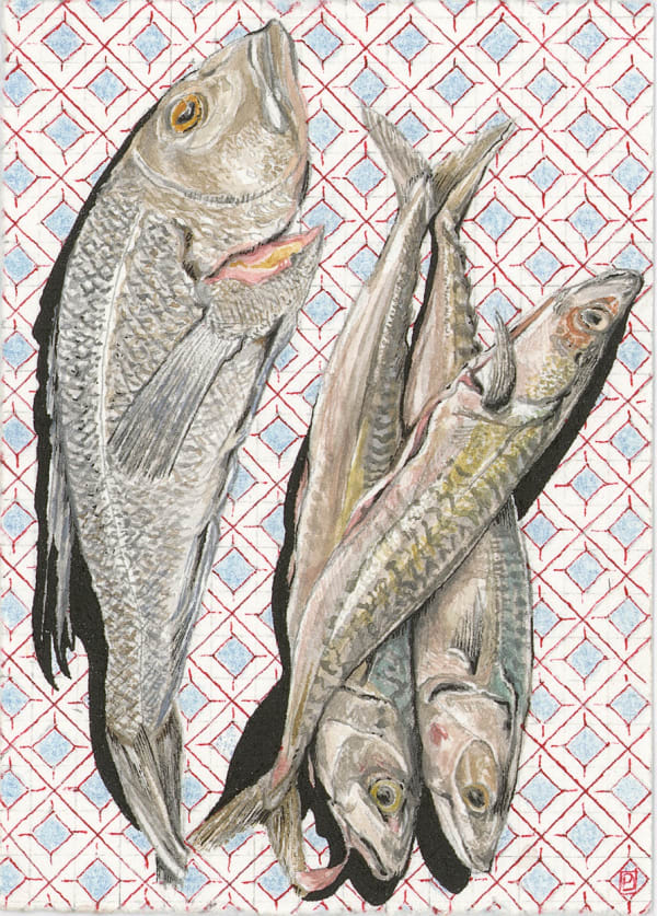 Predella III: Fish by Peter Depelchin, 2023