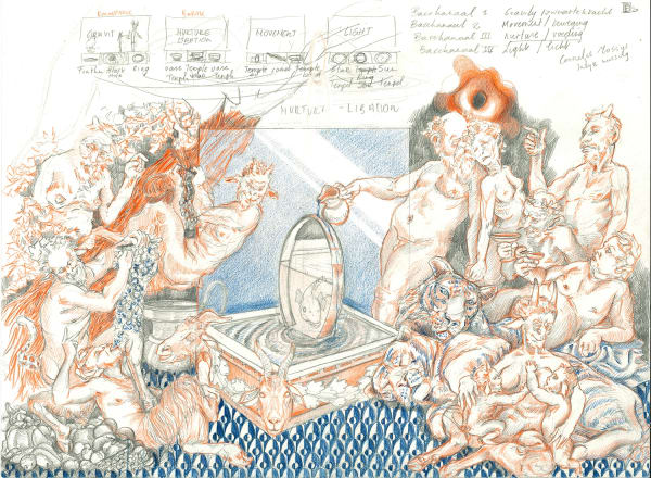 mise-en-scène: Libation by Peter Depelchin, 2021