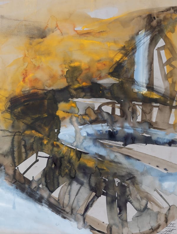 Rock Gorge with Colorado River, Grand Canyon, Arizona by Inge H. Schmidt, 1995