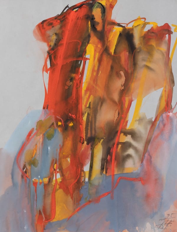 Red Rocks in Desert's Garden, Utah by Inge H. Schmidt, 1995