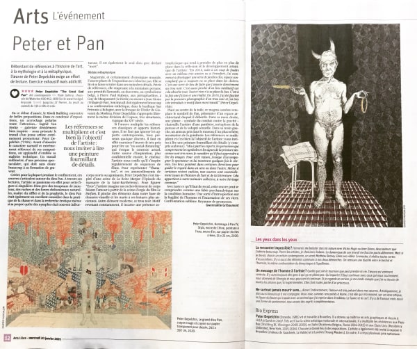 Article La Libre 20.01.2021