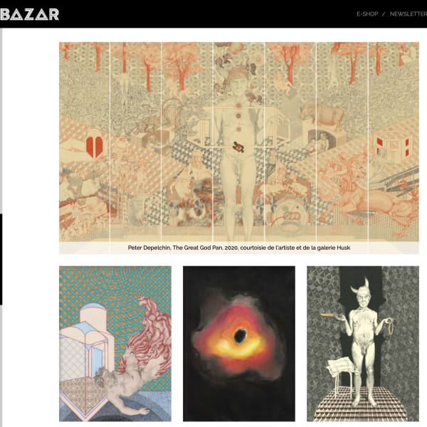 Peter Depelchin in Bazar Magazin