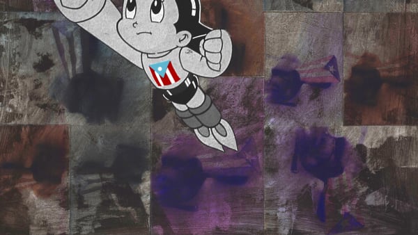 Juan Sánchez Unknown Boricua Streaming: Nuyorican State of Mind, 2011 Single-channel HD video 8:09 min Edition of 5 plus 2 artist's proofs