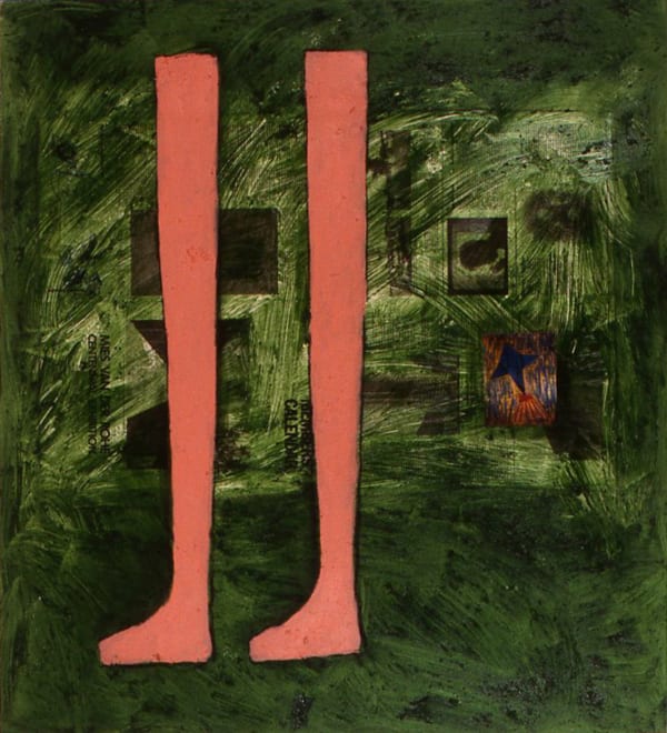 El Cimarrón Deja El Monte, 1986, 44 x 40 in