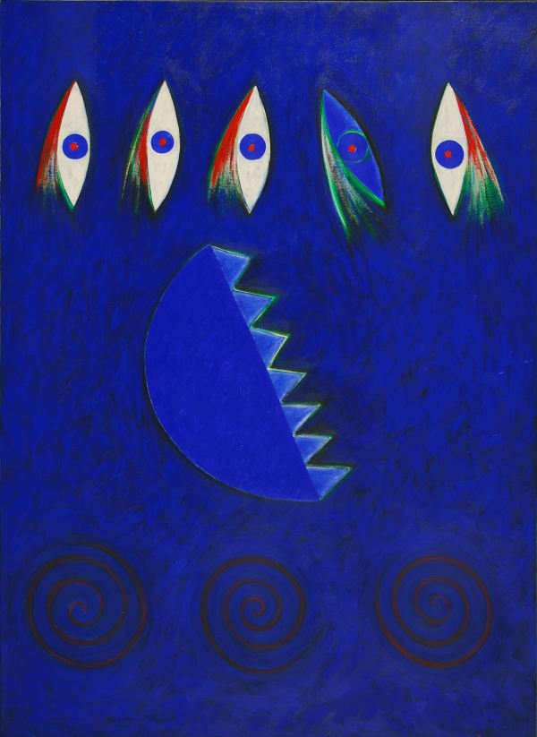 Night Watch II, 1984, 66 x 48 in