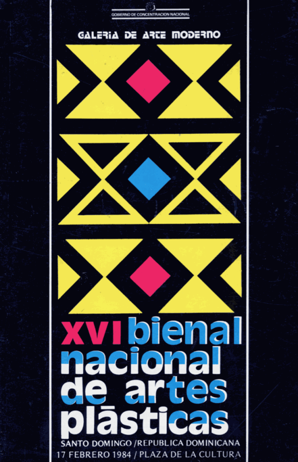 Galeria de Arte Moderno, XVI Bienal Nacional de Artes Plasticas, Santo Domingo, Dominican Republic, 1984