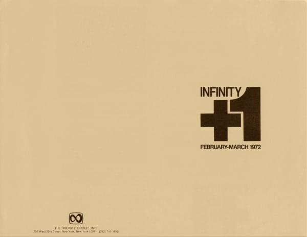 Infinity +1, New York, 1972 (Cover)