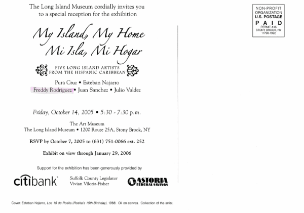 The Long Island Museum, My Island, My Home, Stony Brook, NY, 2005-06