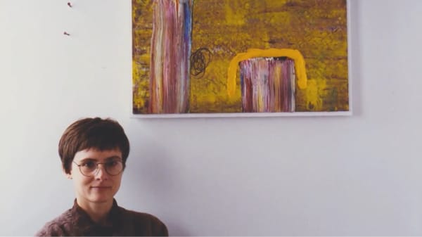 Jennifer Wynne Reeves with Reach 11, c. 1994
