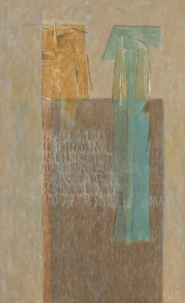 Alejandro Corujeira, Arena, 1991, 57 1/8 x 35 3/8 in, 145 x 90 cm
