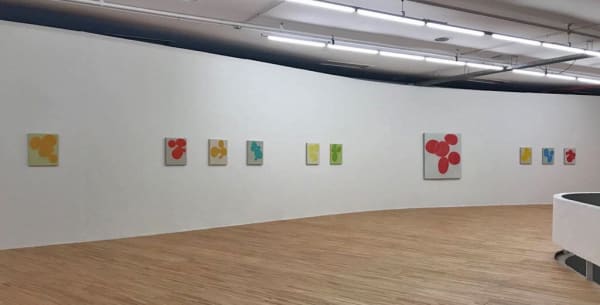 Alejandro Corujeira, Installation Photograph of his Paintings from 33rd Bienal da São Paulo, 2018