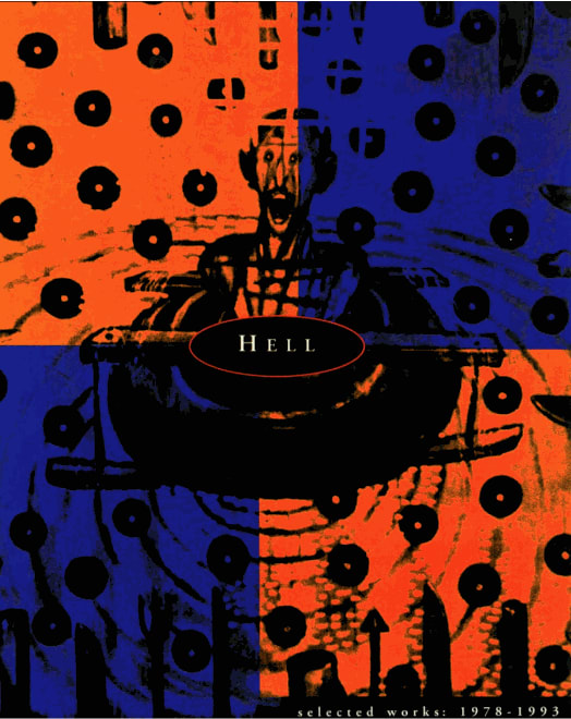 Cover for Luis Cruz Azaceta exhibition catalogue Hell, The Alternative Museum, 1994