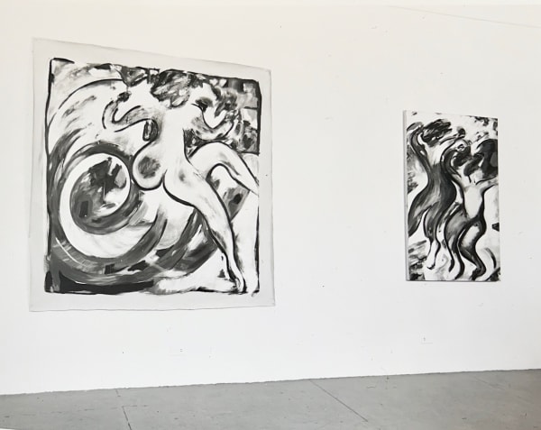 Installation View of Pollock Grostein at Betty Parsons Gallery