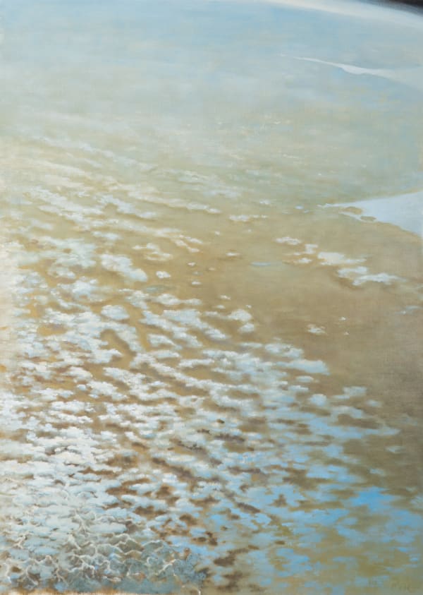 Manuel Aja Espil, Patagonia, 2023, Oil on linen, 44 7/8 x 33 7/8 in (114 x 86 cm)